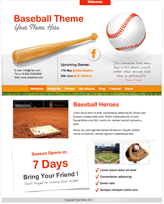 iWeb Template: Baseball
