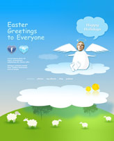 iWeb Template: Easter Theme 5