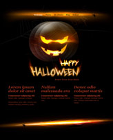 iWeb Template: Halloween Theme 1