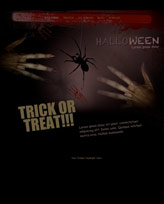 iWeb Template: Halloween Theme 2