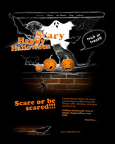 iWeb Template: Halloween Theme 4