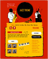 iWeb Template: Jazz Theme
