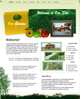 iWeb Template: Garden