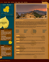iWeb Template: Leaves Theme 